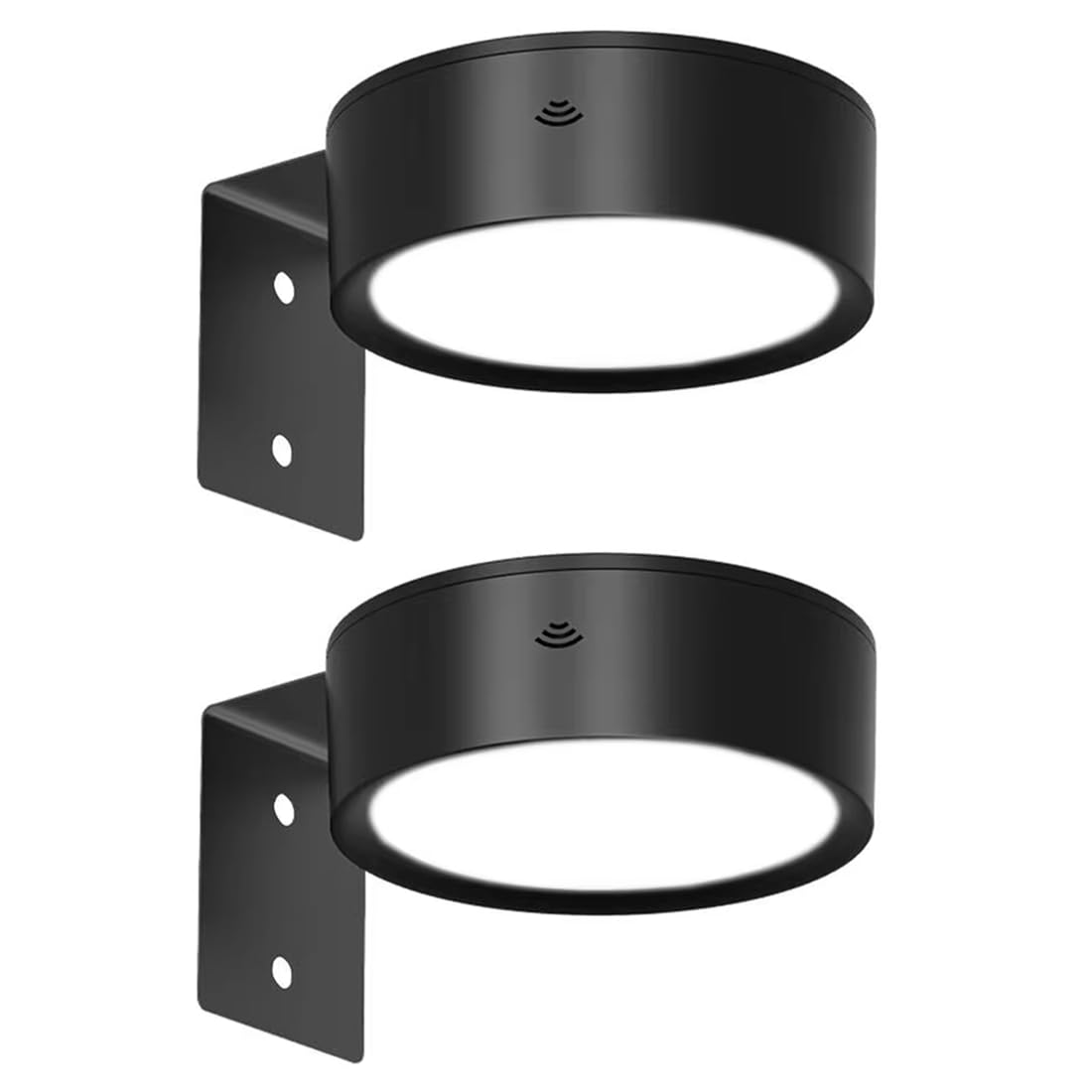 Hndhbfgrt Battery Operated LED Magnetic Picture Lights 2pcs Dimmable Art Display Light Painting Spotlight W/13 Lighting