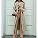 Long Winter Coats for Women Faux Suede Leather Shearing Jacket Fuzzy Sherpa Lined Trench Coat Business Casual Overcoat