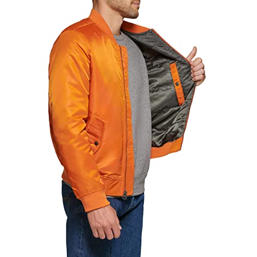 Image of Levi's Men's Flight Satin Unfilled Ma-1 Bomber