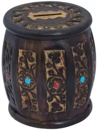 See full amazon price history chart for Handyytwwisst Wood Barrel Shaped Piggy Bank Coin Bank (Brown) Handyytwwisst Wood Barrel Shaped Piggy Bank Coin Bank (Brown) (B0B1Q25PDX) Amazon Price History, Amazon Price Tracker