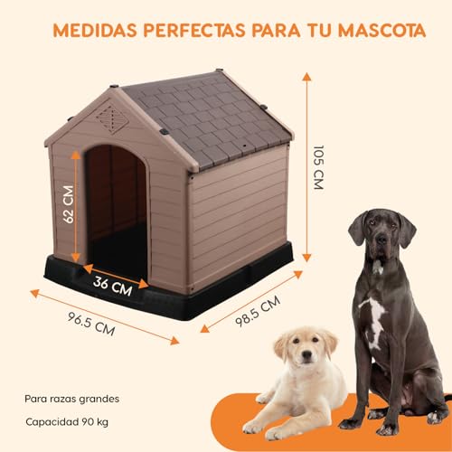 Consejos y comparativas para Comprar Casa para perro de plastico disponible en línea para comprar. 6 Imagen adicional