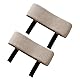 2 Stück Stuhl Armlehne Kissen Rutschfest Armlehnen Pads Weiche Bürostuhl Ellbogenstützkissen Gaming Stuhl Ellbogen Unterstützung Kissen für Zuhause, Büro, Arbeitszimmer