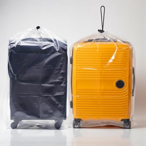 2 PCs/pack Drawstring Plastic Dust Cover Bags,Transparent Storage Bags with