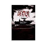 Dexter Poster TV Series Vintage Collage Classic, poster d'art cadeau, toile, peinture, art mural, image décorative, impression, décoration moderne, 20 x 30 cm