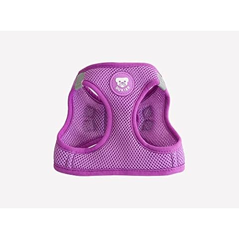 Arnés Dukier Body Antirones Ajustable Malla Transpirable Velcro Doble Cierre Purple Cover