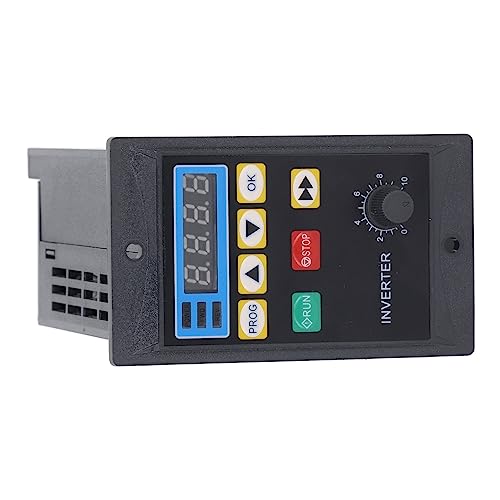 Conversor de Frequência do Motor, Faixa 0,01-400HZ 3PH 0-220V Saída 750W Inversor de Frequência Vari