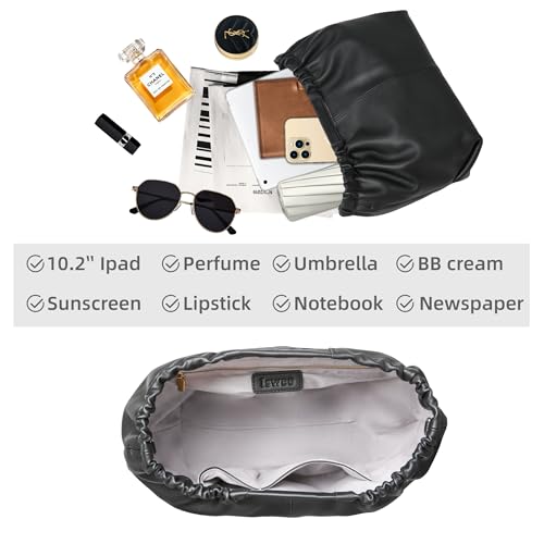 Image of Iswee Genuine Leather Purses for Women Shoulder Handbags Designer Hobo Crossbody Purse Top Handle Purse