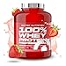 Price comparison product image Scitec Nutrition 100% Whey Protein Professional  Enhanced with Extra Amino Acids & Digestive Enzymes  Gluten-Free  Palm Oil Free, 2.35 kg, Strawberry
