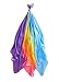 Sarah's Silks - Rainbow Sky Set of 3 Playsilks, 100% Real Silk, Eco-Friendly Dye, 35-Inch Square Silk Play Scarves