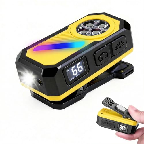 LETOUR Clip on Torch Rechargeable Running Light with RGB Lights MINI EDC Flashlight 300 Lumens Magnetic Work Lights Waterproof for Runners Walking Dog Reading Hiking Camping