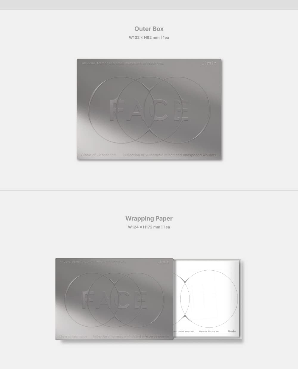 JIMIN BTS - FACE [Weverse Albums ver.]