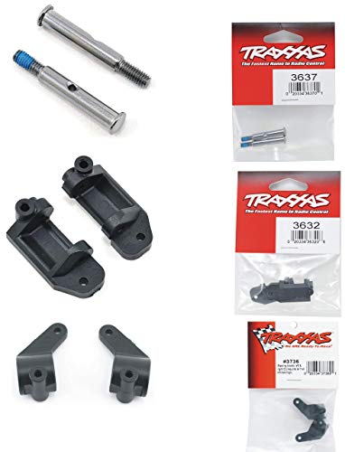 Pair of Traxxas Steering and Caster Blocks with Stub Axles for 2WD Slash Stampede Rustler or Bandit