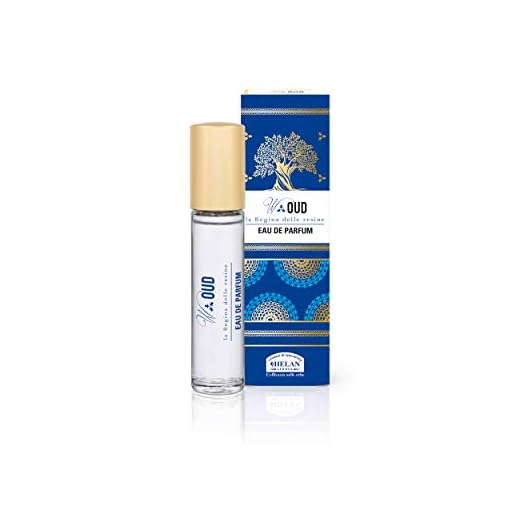 Helan, W Oud - Profumo Donna con Note Orientali di Cardamomo, Incenso e Zafferano, Eau de Parfum Donna Profondo e Avvolgente, Fragranza Femminile Ambrata, Profumi Leggeri Made in Italy, 10 ml