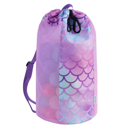 Mermaid Large Mesh Beach Bag