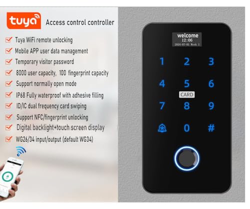 Clavier tactile RFID étanche pour éliminer le risque de clés perdues chez soi - 3