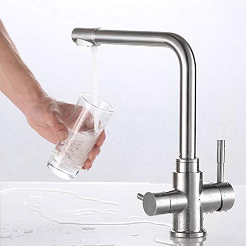 Robinet lavabo double sortie pour en finir avec le manque de débit - 5