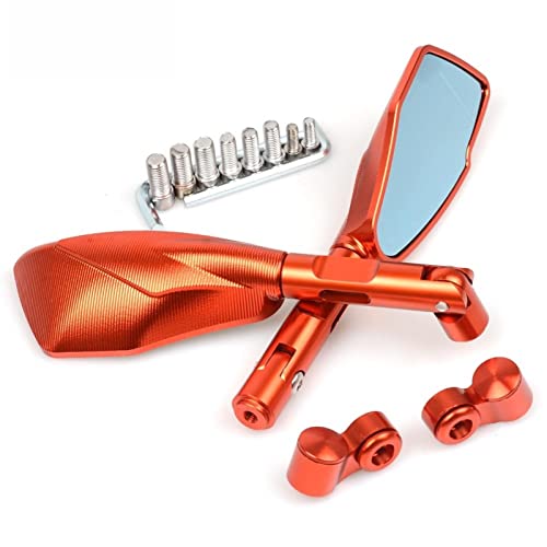 �T�C�h���A�r���[ ���j�o�[�T�����[�^�[�T�C�N�����A�r���[�~���[���A�r���[�T�C�h�~���[ �ɓK�����郄�}�n MT-09 Mt09 SJ6N XJ6 FZ6 SJ6S FZ6S �t�F�C�U�[ MT-125 MT125(Orange)