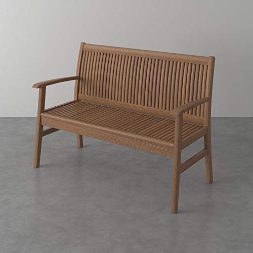 SOFA 2 LUGARES ARPOADOR JATOBA 130X60X91H