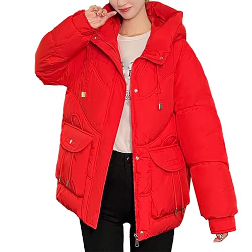 Manteau isolé en coton matelassé pour les sorties urbaines en hiver