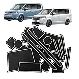 ホンダ 新型ステップワゴン 2022- (RP6 RP7 RP8)用 インテリアラバーマット(ホワイト/蓄光) ラバーマット ドアマット ドアポケットマット ドレスアップパーツ アクセサリー HONDA STEP WGN (ホワイト/蓄光)