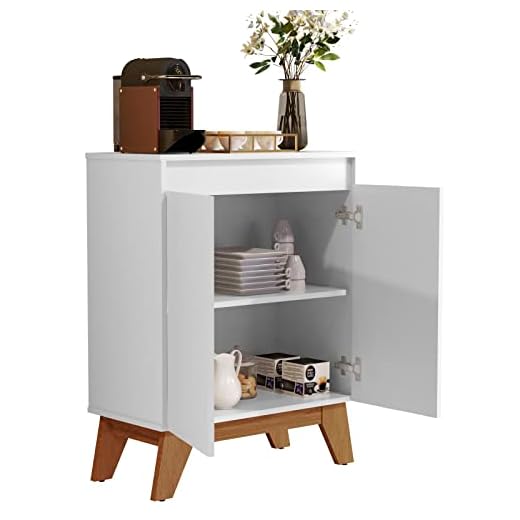 Buffet Cancun Aparador Balcão Cantinho Do Café Sala De Estar (Branco)