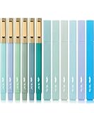 Mr. Pen- Aesthetic Highlighters and Ballpoint Pens No Bleed, 12 Pack, Forest Green, Bible Highlighters and Pens No Bleed, Fast Dry and No Smear for Bible Journaling, Planner, School Supplies