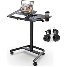JOY worker Mobile Standing Desk and 4 Replacement Wheels
