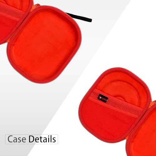 Image of XANAD Hard Case for JBL Tune 720BT /770NC /710BT /760NC /700BT /750BT /510BT /660NC /520BT /500 /E45BT and JBL Live 770NC /660NC /650BT /460NC /670NC /400BT /500BT and Wireless Headphone,Orang Red