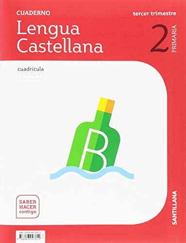 Portada de Lengua 2º Educacion Primaria Cuadricula Cuaderno 3 Saber Hacer Contig