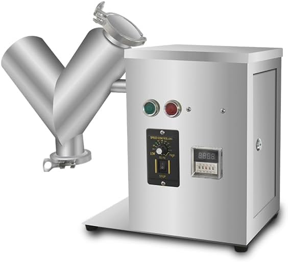 Industrial Mixer for Powder and Granular Materials, High Efficiency V-Type Design, Food Grade Hygienic Construction