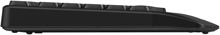 Philips SPK6348 Kablosuz Klavye - 2.4GHz USB Alıcılı Türkçe Q Klavye - Ergonomik, İnce Tasarım ve 15 Metre Çekim Mesafesi - Siyah