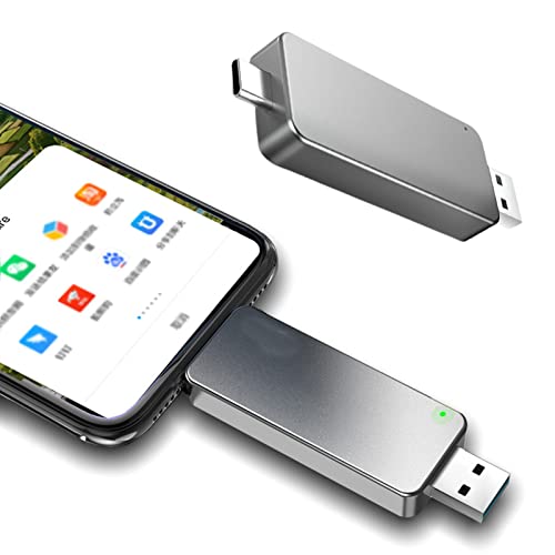 inBEKEA Portable Hard Drive,Mobile Solid State Portable Storage Drive Slim External Hard Drive Hi-Speed USB 3.1 Compatible with PC, Laptop and Mac(Size:128GB)
