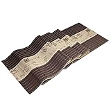 【Garantía de satisfacción del 100%】- Ofrecemos a los clientes caminos de mesa de alta calidad, no dude en comprarlos. Si tiene alguna pregunta sobre el pedido, no dude en contactarnos, ofrecemos servicio al cliente en línea las 24 horas.