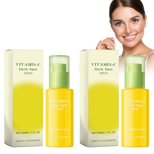 Sérum À La Vitamine C, Sérum Anti-Taches, Enrichi En Niacinamide, Sérum Soin Visage Anti-Âge, Serum Hydratant Anti Age Visage, Teint Profondément Hydratant Et Éclaircissant (2 Pcs)
