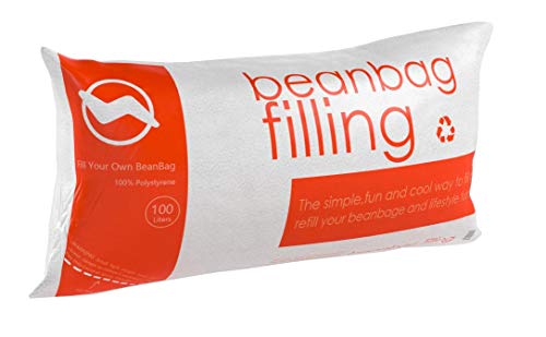 Big Joe Bean Refill Polystyrene Beans for Bean Bags or Crafts, 100 Liters - Thumbnail 4