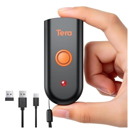 Waterproof Tera Mini Wireless Barcode Scanner