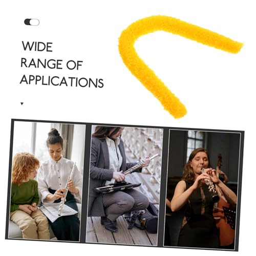 BESTonZON Flute Cleaning Brush Soft Cleaning Brush for Flute Piccolo Clarinet and Oboe for Maintenance and Care of Woodwind Instruments