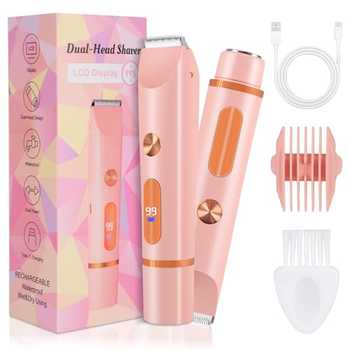 TOSZOLY Rasoir Électrique Femme 2 en 1, Modèle IPX7