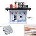 Woodworking Edge Bander Banding Machine, Portable Edge Bander Curve Straight Edge Banding Machine, 110V 1200W, Edge Width 7-60mm/0.28-2.36in, Edge Banding Speed 0-6m/Min