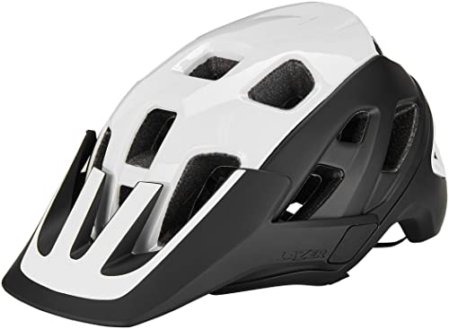 Lazer Jackal KinetiCore Helm weiß/schwarz