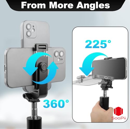 Image of 2 in1Selfie Stick Tripod Light Weight, 70CM Reinforced Tripod for Mobile Phone, Multi-Functional Bluetooth 28 inch Long Selfie Stick for Travel,Vlogging,Compatible with iPhone and All Smartphones