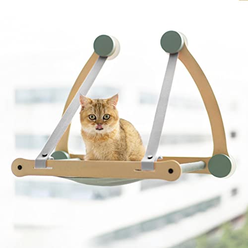 Perchoir de fenêtre pour chat solide pour libérer de l'espace au sol