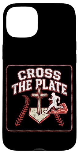 Cross The Plate �N���X�`���� �싅 �M�� �C�G�X �X�}�z�P�[�X iPhone 15 Plus �p