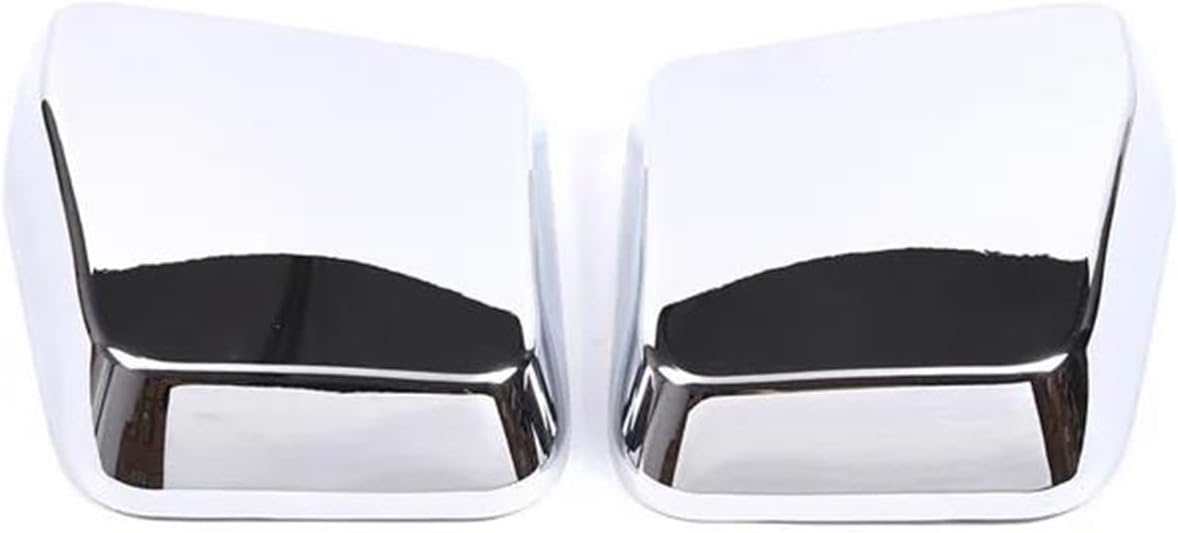 Front Bonnet Vent Compatible With Hummer For H2 2003 2004 2005 2006 2007 2008 2009 Car Side Air Intake Hood Vent Cover Trim Styling Exterior Accessories(Silver)