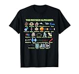 The Physics Alphabet, Cool Science and Physics T-Shirt