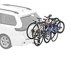 YAKIMA, Backroad, 4 Hitch Rack, Holds 4 Bike, Fits 1.25' and 2' Hitch Receiver, Anti-sway