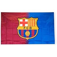 Hy-Pro Bandera oficial de Barcelona de 5 x 3 pies, bandera de