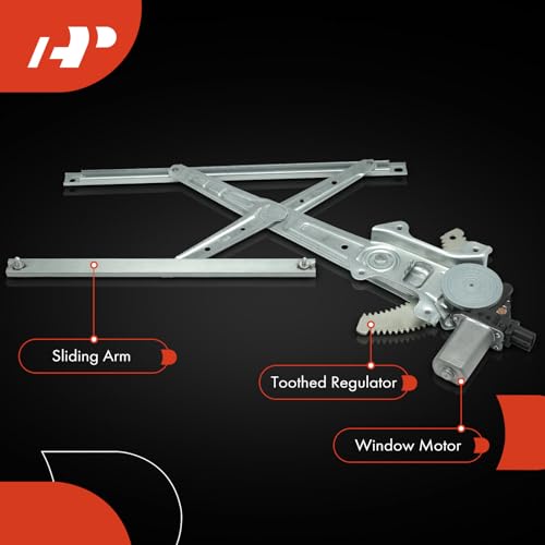 A-Premium Front Passenger Side Power Window Regulator with Motor (6-Pin) by A-premium - Image 6