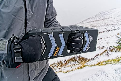 Pelle de sécurité compacte Stayhold SHS003-EU-BL noire auto et urgence
