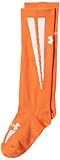 Under Armour Ignite Soccer Over the Calf Socks, Orange/White
